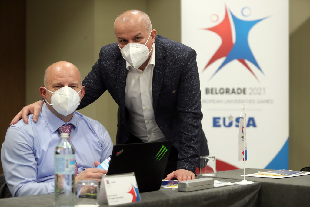 Smiles under the masks at SVC Belgrade February 2021