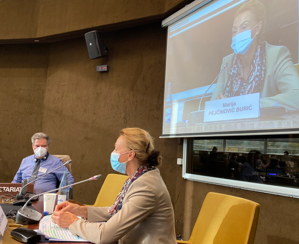 Welcome by COE Secretary General