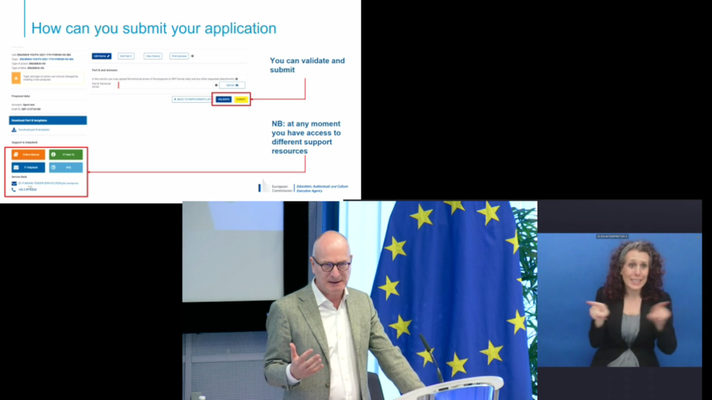 Submission procedure