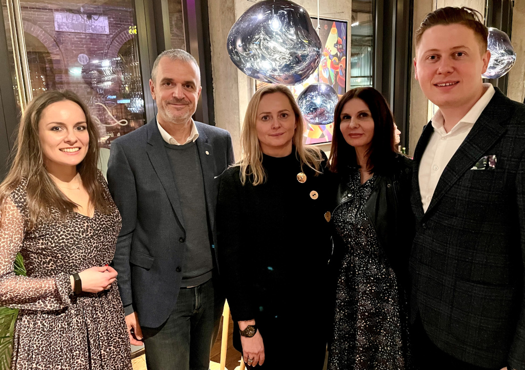 EUSA Secretary General and EUG2022 Coordinator with the delecgation of the City of Lodz