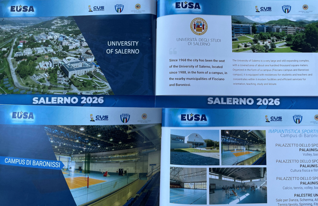 Salerno bid for European Universities Games 2026
