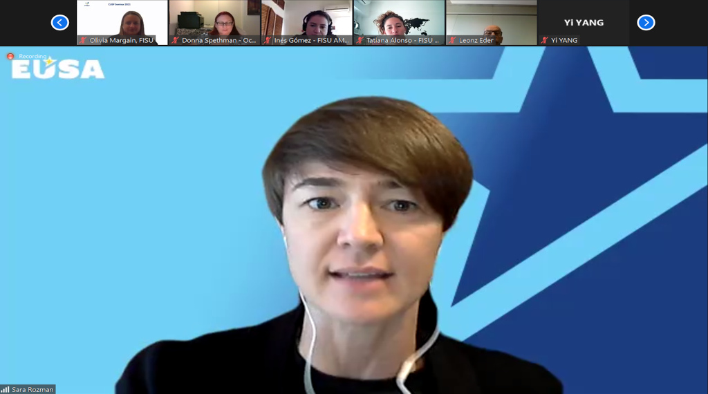 Presentation of EUSA activities