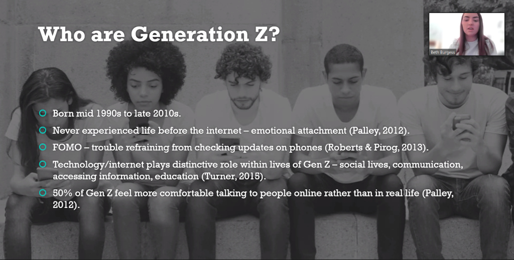 Generation Z presented by Beth Burgess