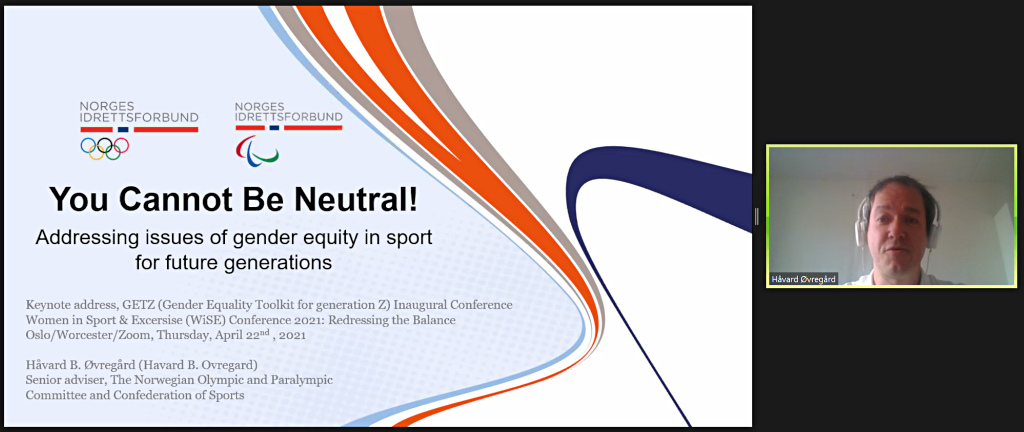 Keynote speaker Havard Ovregard