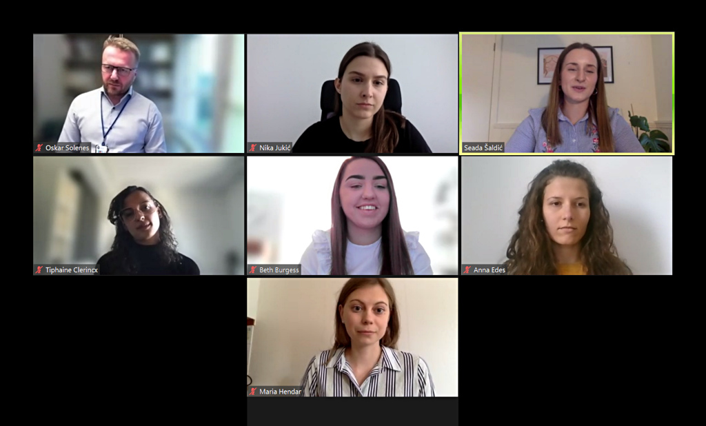 Student session, represented also Ms EUSA Student Commission Chair Anna Edes