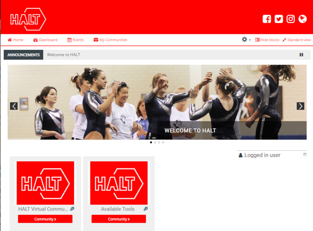 HALT Virtual Community of Practice