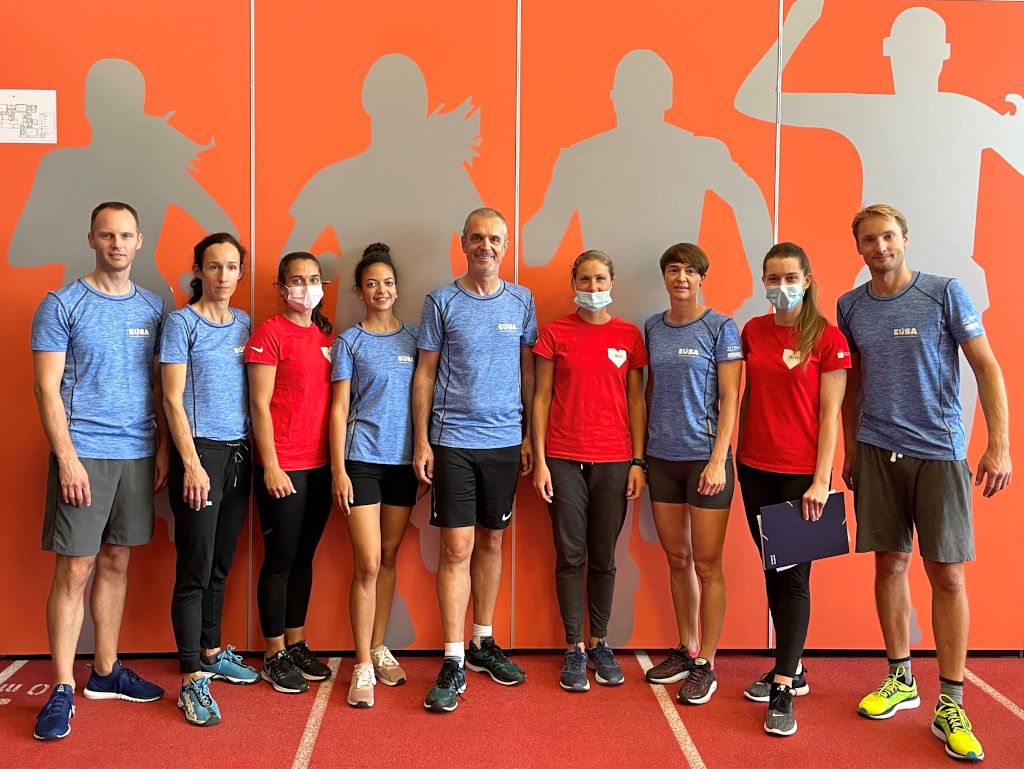 EUSA stff at the SLOfit battery testing