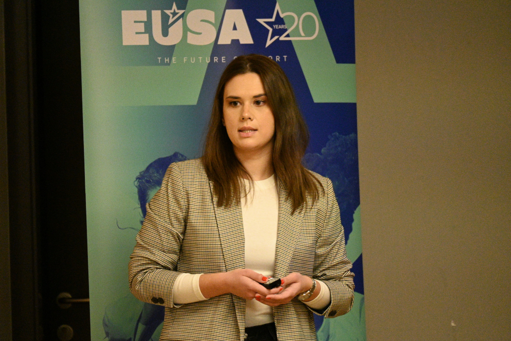 Ana Vlaski, one of the young reporters