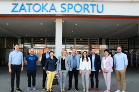 EUSA visits EUG2022 host city Lodz