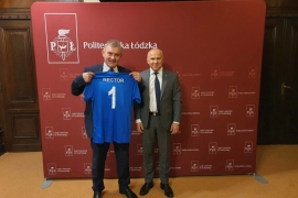 EUSA President meets with Lodz University Rector