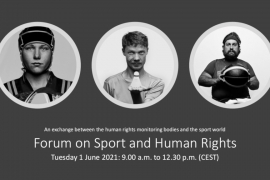 EPAS holds an online forum on Sport and Human Rights