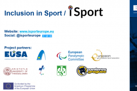 iSPORT project is up and running