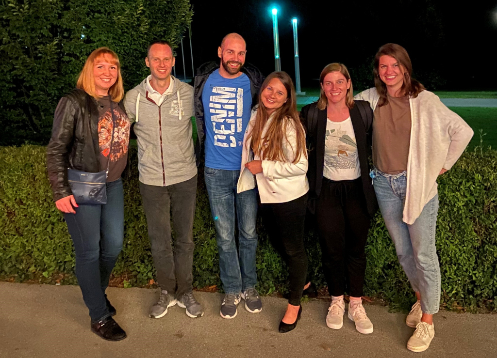 ENGSO Youth and EUSA at a meeting in Bled