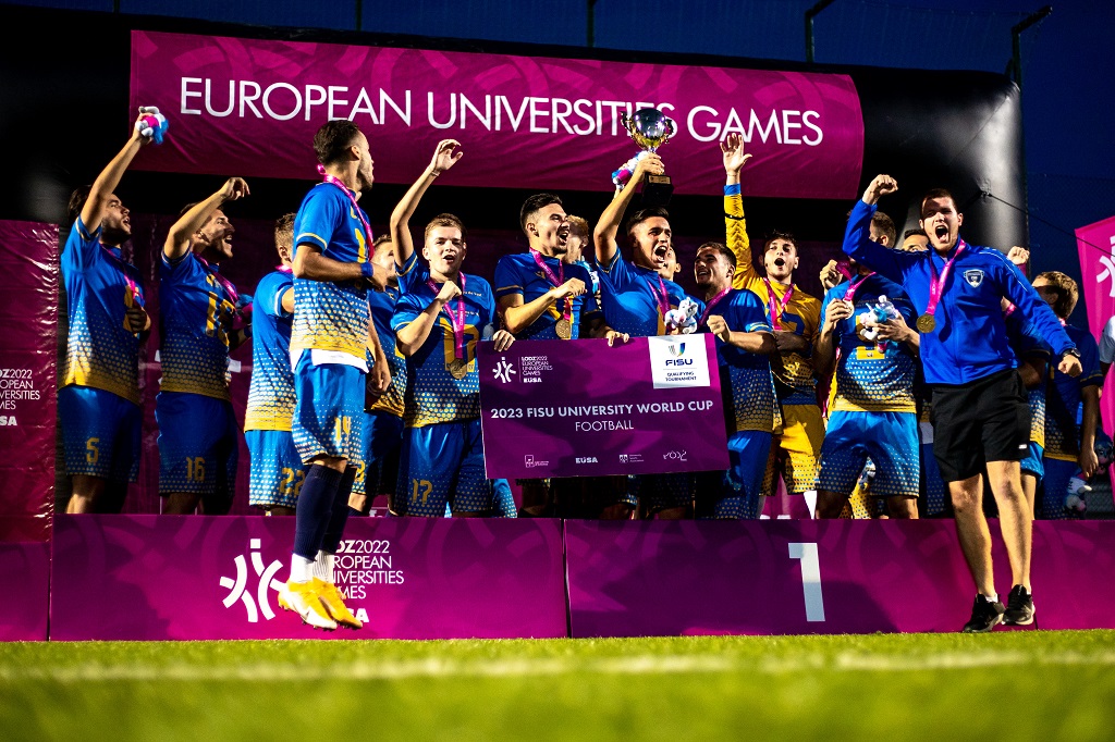 Winners in men football EUG22