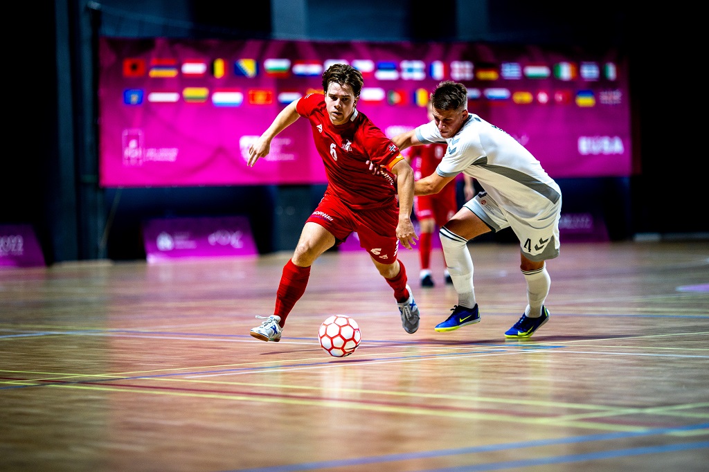 Futsal semi-finals EUG22