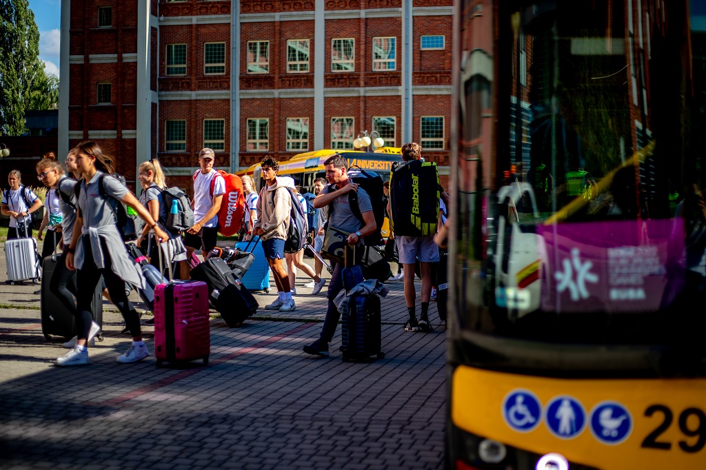 First arrivals on EUG 2022