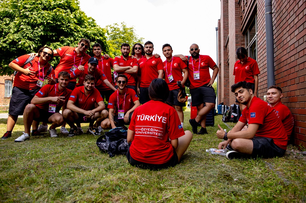 Water polo team from Türkiye