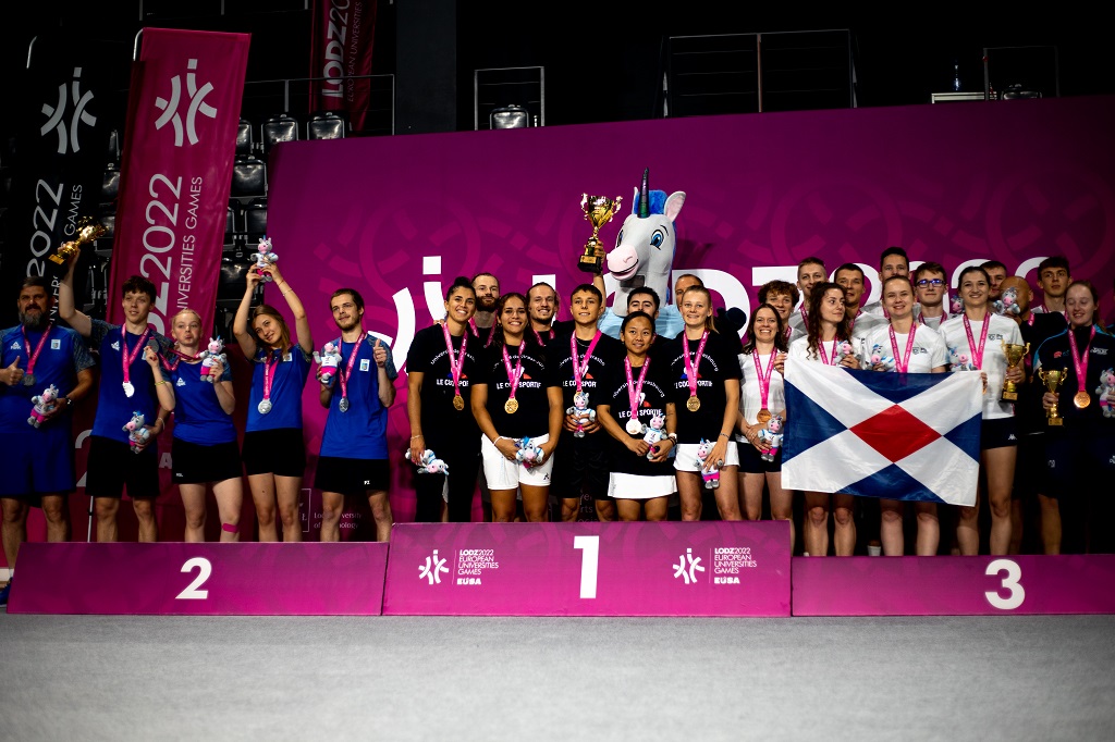 badminton medal awards EUG22
