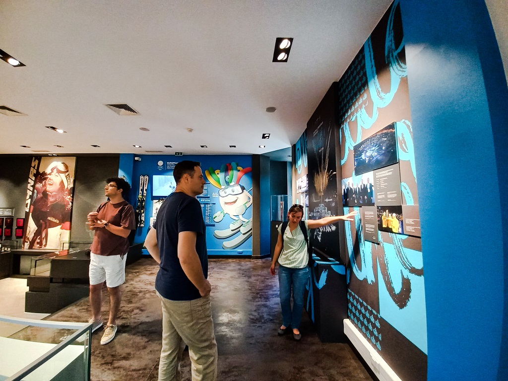 visit of the Olympic Museum in Sarajevo 