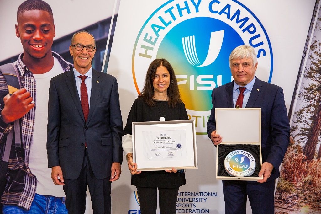ULB awarded with the Healthy Campus label 