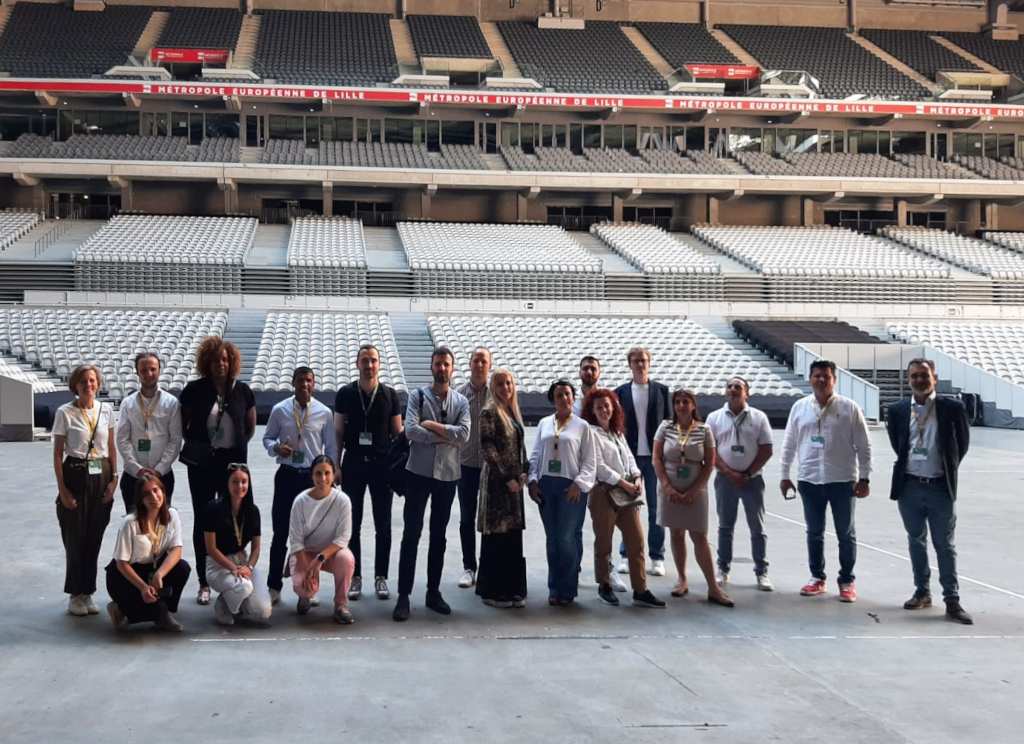 Visiting sports venues