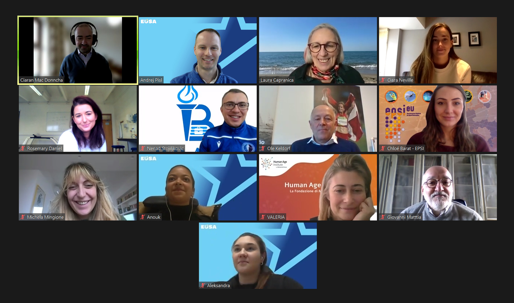 Representatives of the BRAVA partner organisations