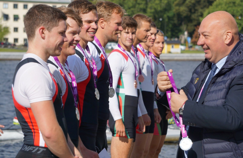 From the 2019 EUSA Rowing Championship