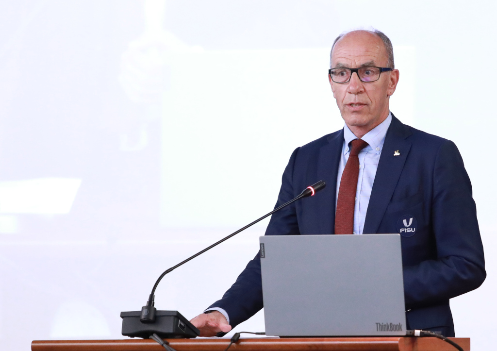 FISU Acting President Mr Eder