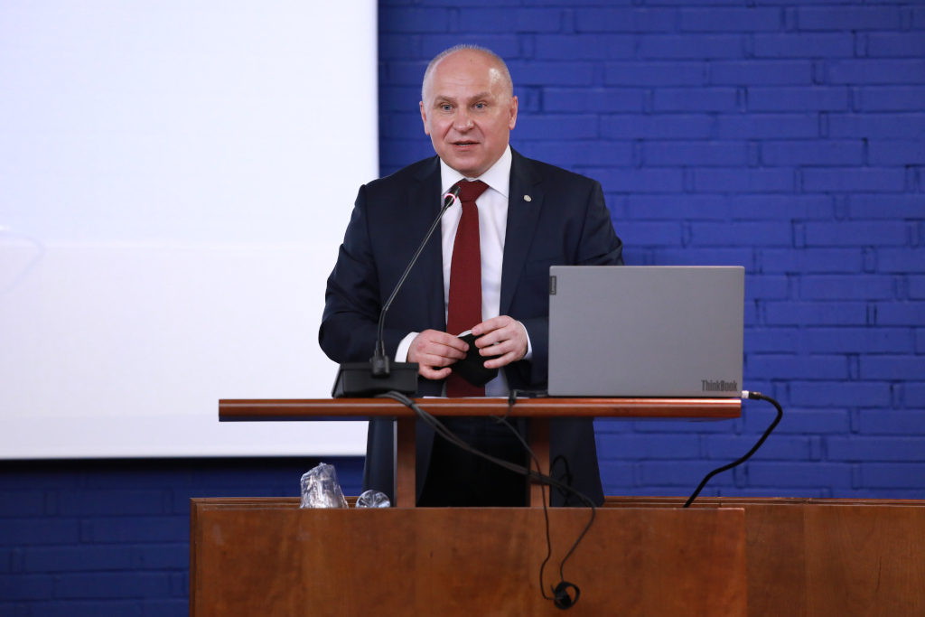 EUSA President Mr Roczek