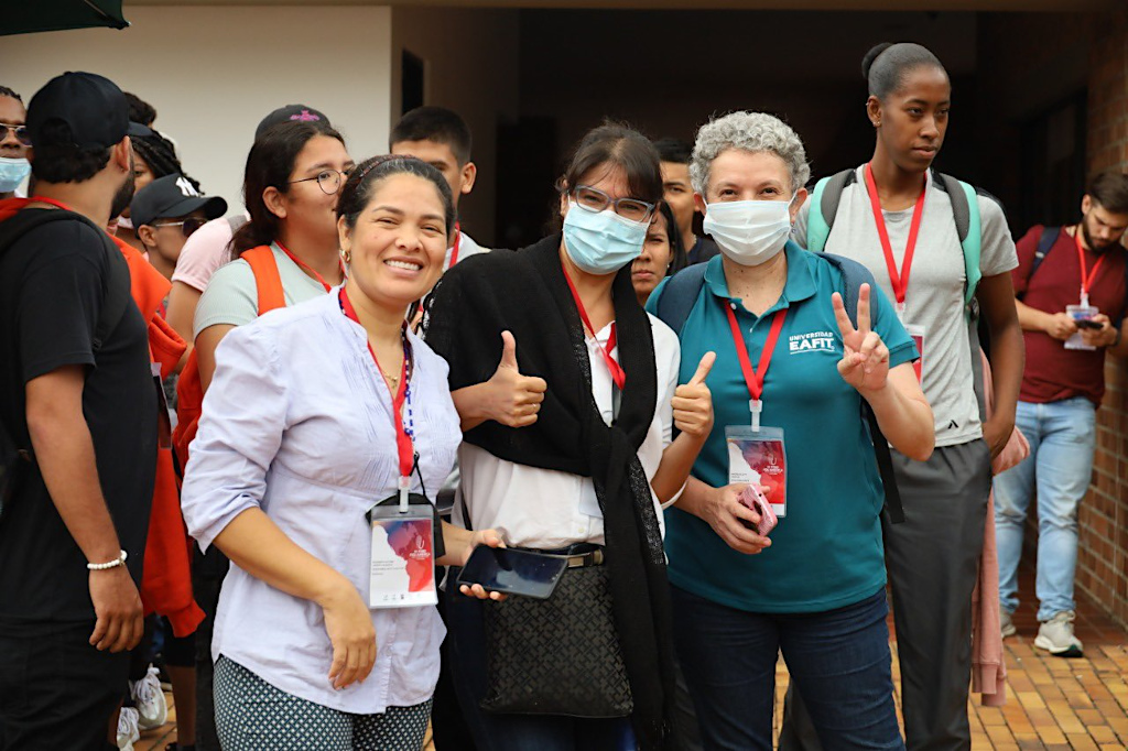 Participants enjoying the event