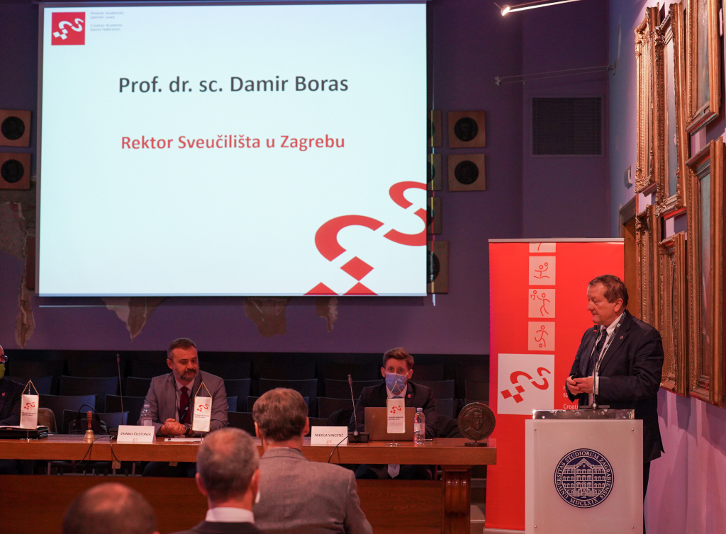 Rector of the University of Zagreb Mr Boras