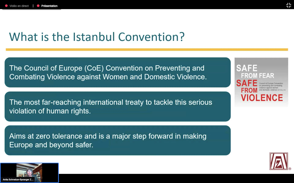 Presentation on Istanbul Convention