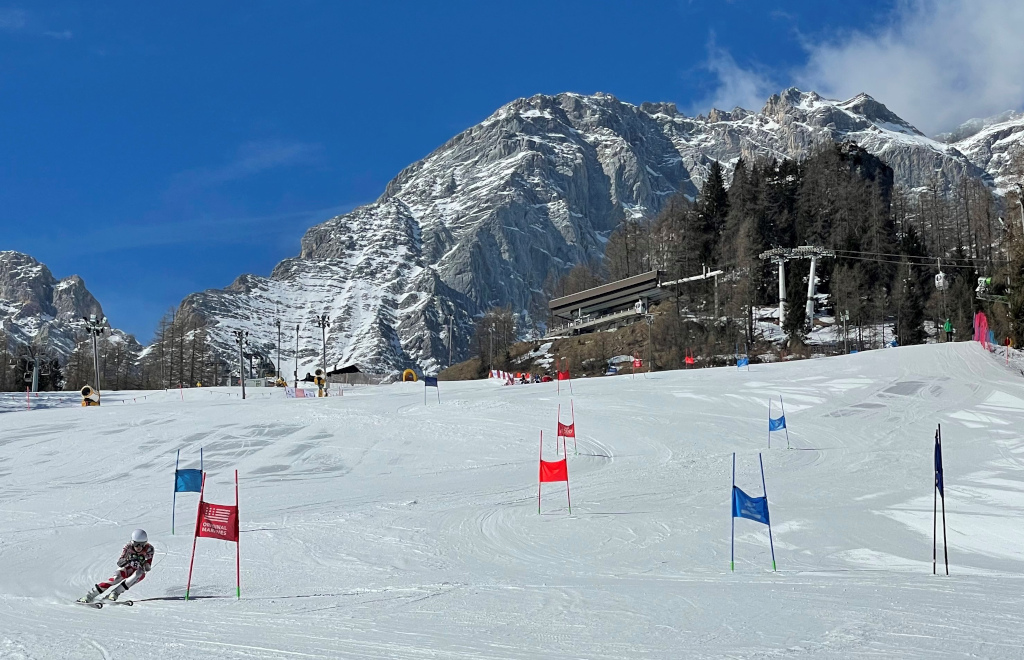 Alpine skiing competitions