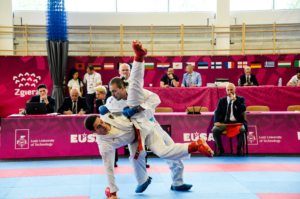 karate kick off on EUG22