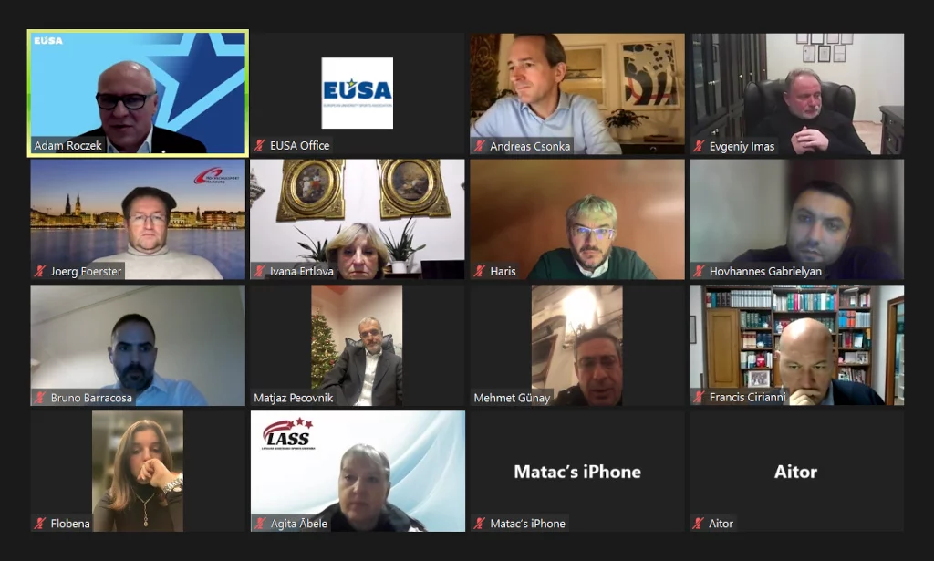 EUSA EC meets to conclude 2022