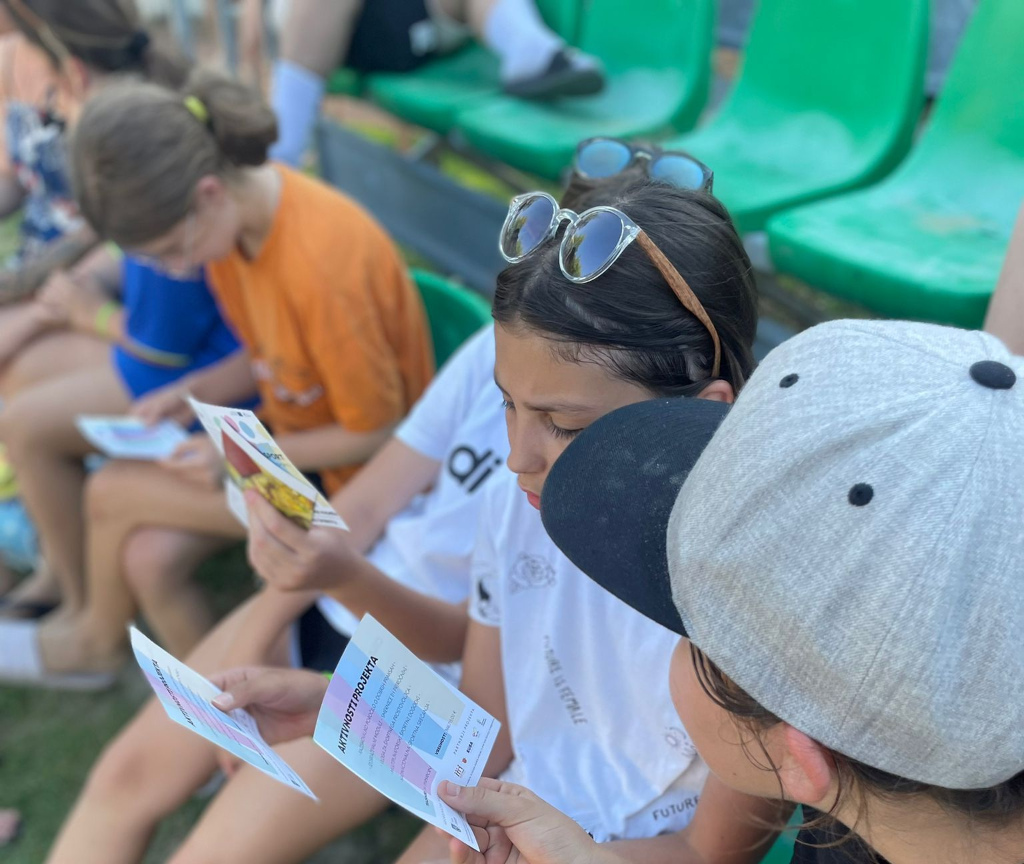 Informing young people about the volunteering possibilities