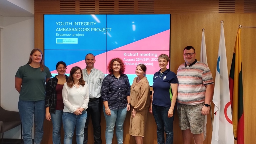 Representatives of the Partner Organisations on the kick off meeting in Vilnius