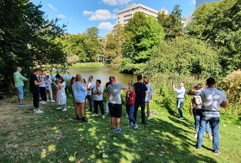 Outdoor networking activities