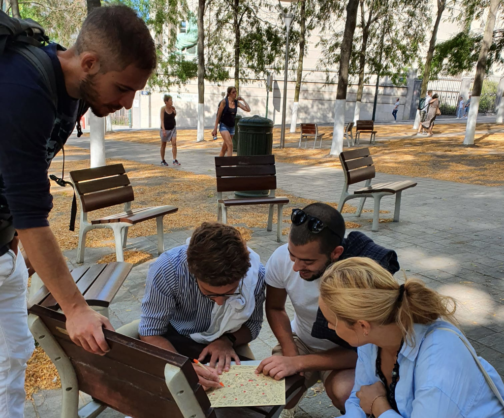 Treasure hunt assignment