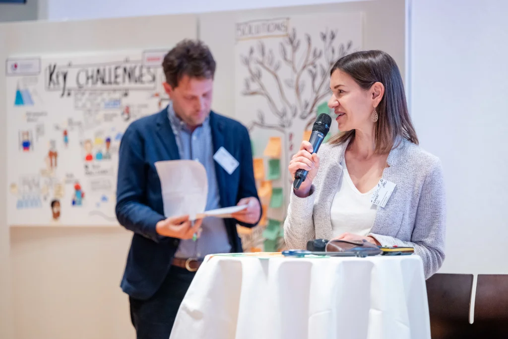 Guido Battaglia and Monica Namy