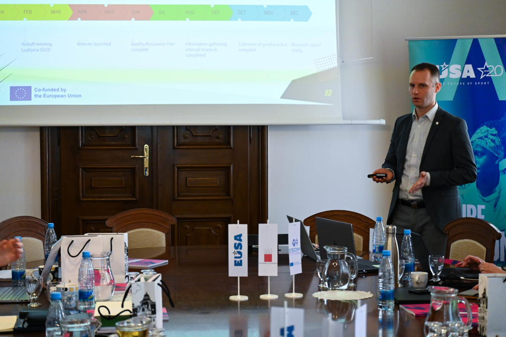 EUSA Communications and Projects Manager Mr Andrej Pisl