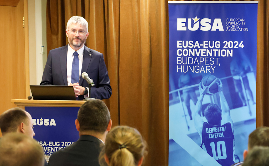 EUSA 1st Vice-President Mr Haris Pavletic