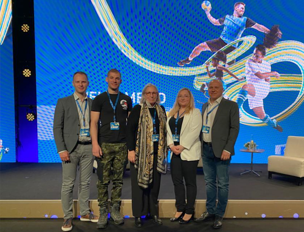 EUSA and EAS representatives at the EU Sport Forum in Stockholm