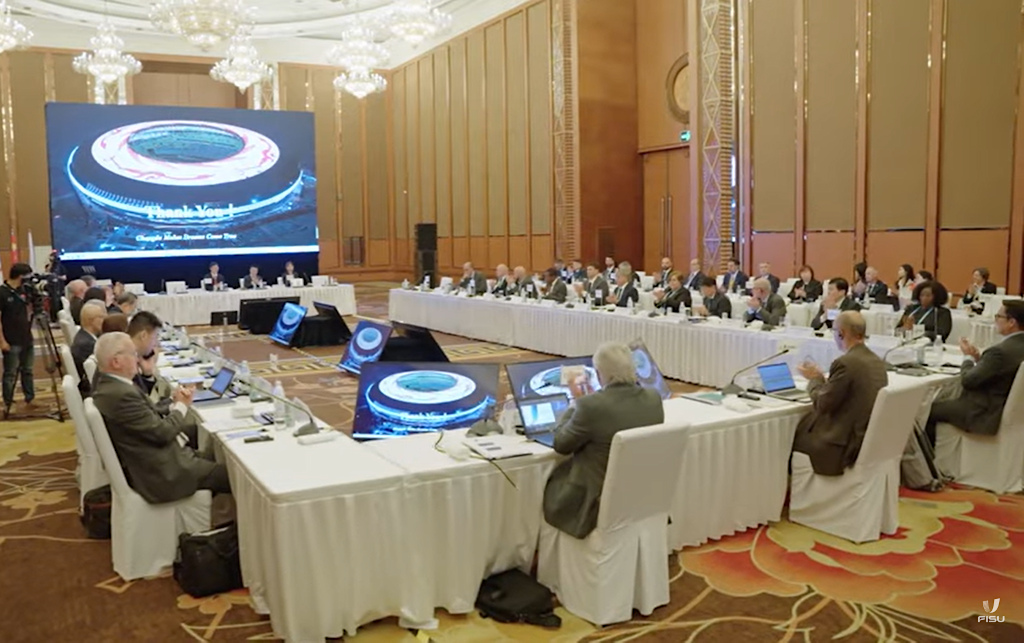 Presentation of the Chengdu FISU World University Games