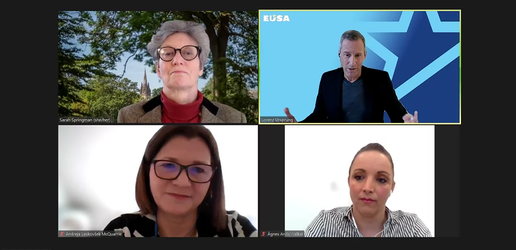 Successful EUSA Webinar: Women Leaders and Role Models