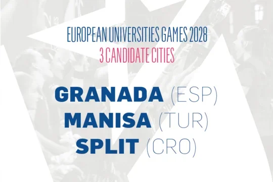 3 candidate cities for the European Universities Games 2028