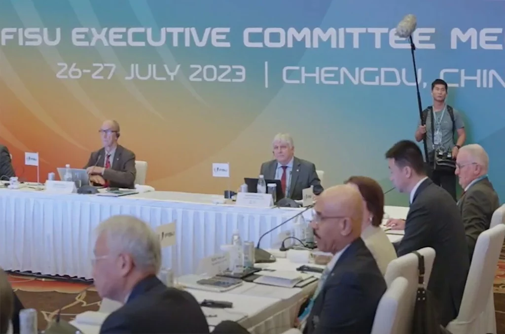 FISU Executive Committee meets in Chengdu