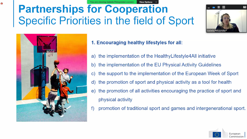 EU Sport priorities