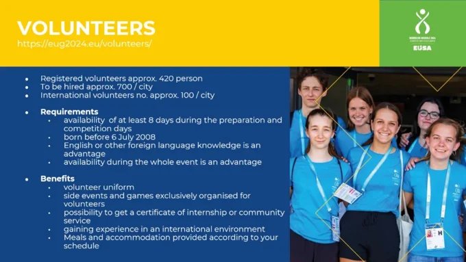 EUG2024 volunteering opportunities