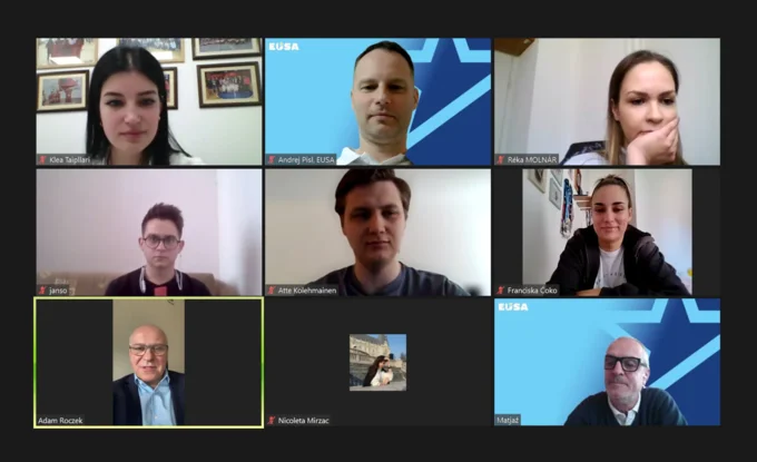 Participants of the online meeting